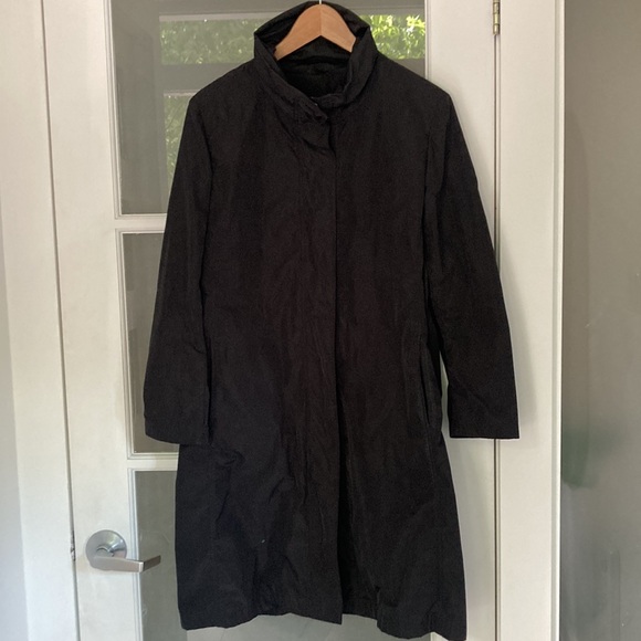 CINZIA ROCCA long black jacket size 8 *as is - Picture 3 of 13